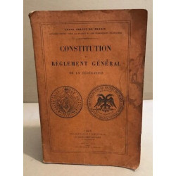 Constitution et règlement général de la fédération