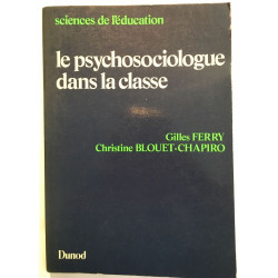 Le Psychosociologue dans la classe