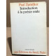 Introduction à la poésie orale