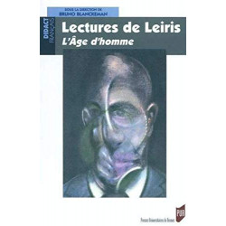 Lectures de Leiris : L'Age d'homme