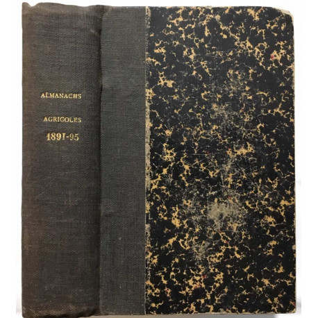 Almanachs de la société des agriculteurs de france (de 1891 à 1895)