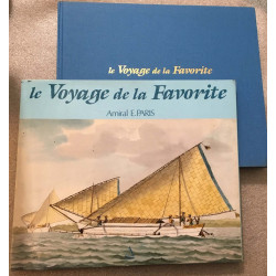 Le Voyage de la Favorite , Collection de bateaux dessinés d'après...