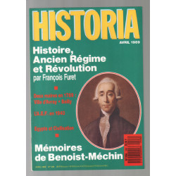 Ancien régime et révolution (Furet) / Mémoires de Benoist Méchin