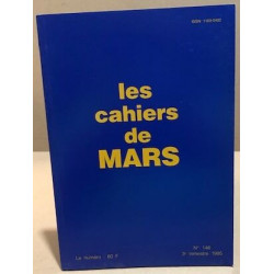 Les cahiers de Mars n° 146 / coopération européenneen matiere...