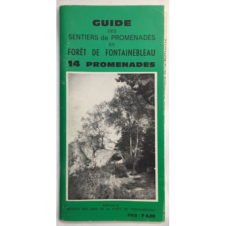 Guide des sentiers de promenades en forêt de Fontainebleau