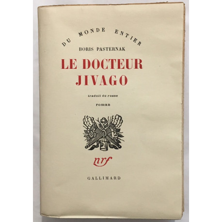 Le docteur Jivago (édition de 1958)