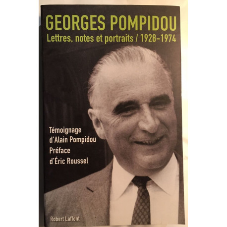 Lettres notes et portraits / 1928-1974