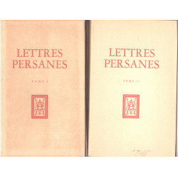 Lettres persanes / 2 tomes / edition ornée de trente-deux...