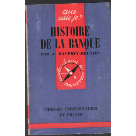 Histoire de la banque