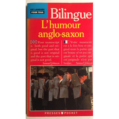 HUMOUR ANGLO SAXON (édition bilingue)