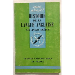 Histoire de la Langue Anglaise
