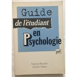 Guide de l' étudiant en psychologie