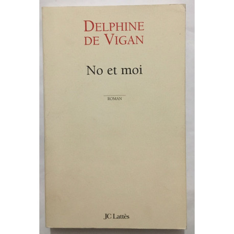 No et moi - Prix des libraires 2008