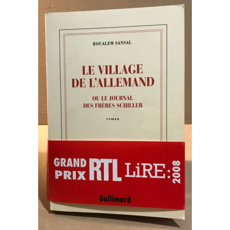 Le village de l'Allemand ou Le journal des frères Schiller