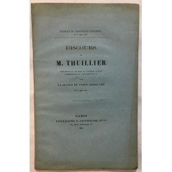 Discours de M. Thuillier dans la séance du corps législatif (28...