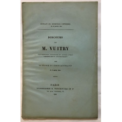 Discours de M. Vuitry (9 janvier 1864)