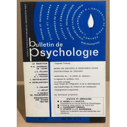 Bulletin de psychologie n° 275