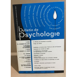 Bulletin de psychologie n° 284