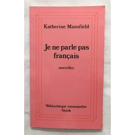 Je ne parle pas Français