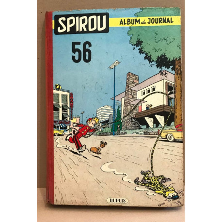 Album Spirou n° 56 comprenant les numéros 925 (5 janvier 1956) à...