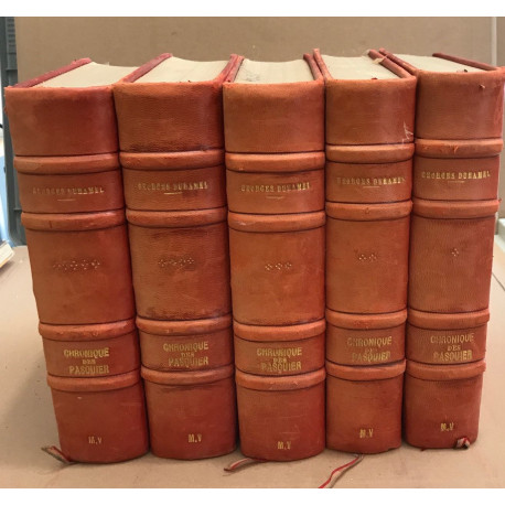 Chronique des Pasquier / 10 tomes en 5 volumes ( complet )