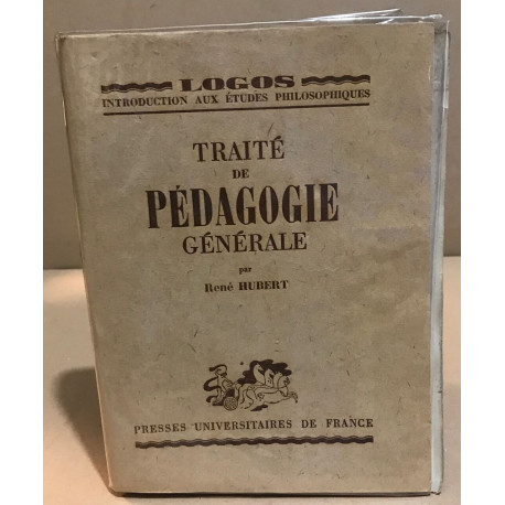 Traite de pédagogie générale