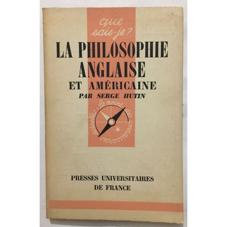 La philosophie Anglaise et Américaine
