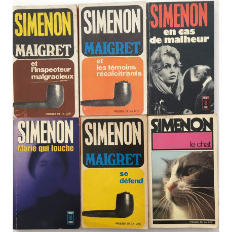 Maigret se défend / Marie qui louche / les temoins recalcitrants /...