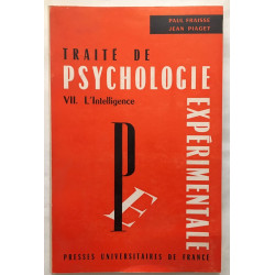 L' Intelligence (traité de psychologie expérimentale)