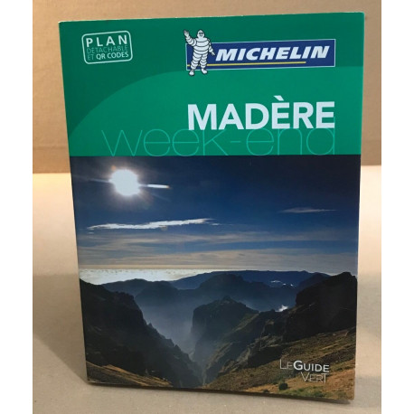 Guide Vert Week-end Madère Michelin
