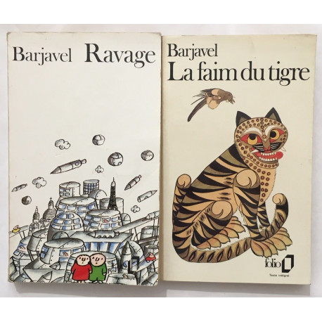 Ravage / la faim du tigre (lot de 2 livres)