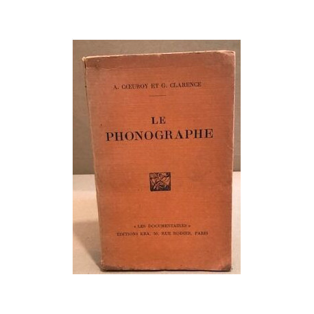 Le phonographe