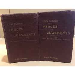 Procés et jugements / petite encyclopédie alphabétique de droit...