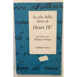 Les plus belles lettres de Henri IV