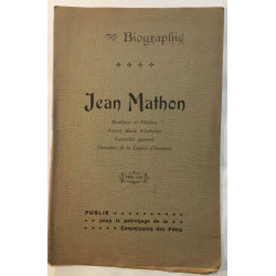 Jean Mathon / biographie