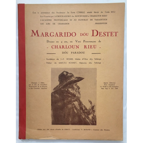 Marguarido dou Destet (Dramo en 4 ate en vers prouvencau) livre...