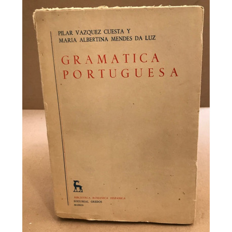 Gramatica portuguesa