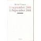 11 septembre 2001/ 11 september 2001 / texte en français et anglais