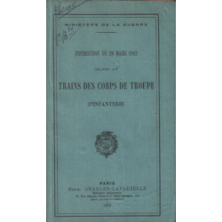 Instructions du 28 mars 1912 relatives aux trains de corps de...