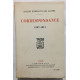 Correspondance 1907-1914