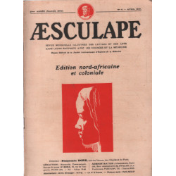 Aesculape / edition nord -africaine et coloniale / avril 1939 :...