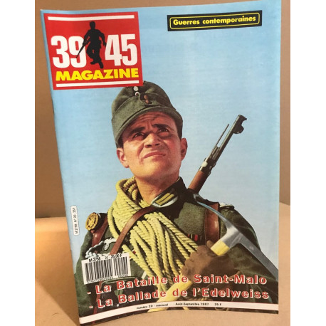 39-45 magazine n° 20 / la bataille de saint malo- la ballade de...