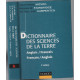 Dictionnaire des sciences de la terre (anglais-francais)