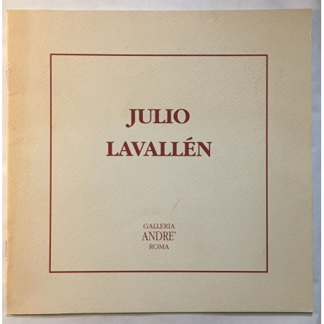 Julio Lavallén : mostra personale