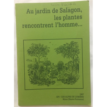 Au jardin de Salagon les plantes rencontrent l'homme
