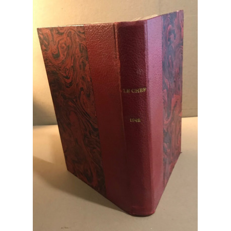 Le chef revue mensuelle des scouts de france / année complete 1942