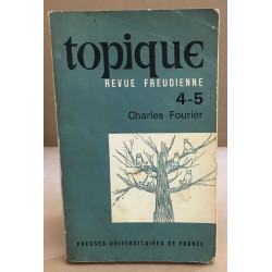Tropique / revue freudienne 4-5 / charles fourier