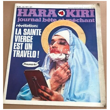 Journal bête et méchant / revue hara kiri n° 195