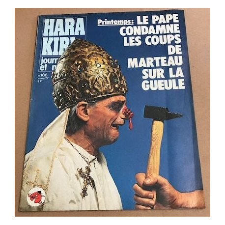 Journal bête et méchant / revue hara kiri n° 186