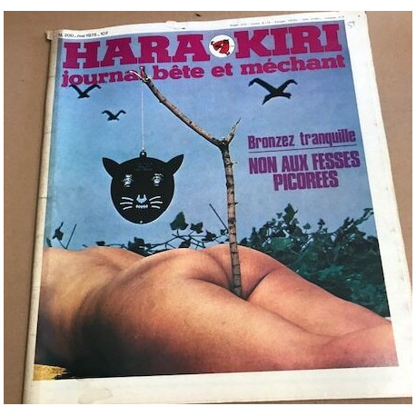Journal bête et méchant / revue hara kiri n° 200